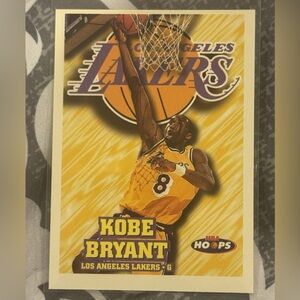 1997-98 NBA Hoops Kobe Bryant #75